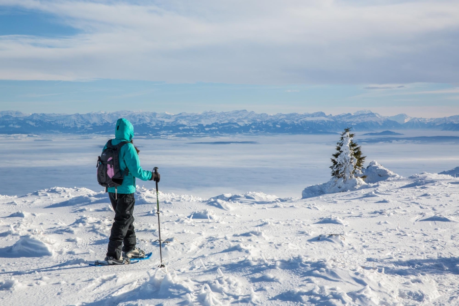 Wintersport Les Rasses